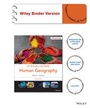 Cover: Visualizing Human Geography, Binder Ready Version - Wiley