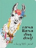 Cover: Rama Llama Ding Dong Textured Paperback Journal - Center Street
