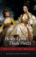 Cover: Hester Lynch Thrale Piozzi - University of Wales Press