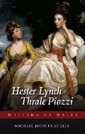 Cover: Hester Lynch Thrale Piozzi - University of Wales Press