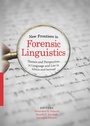 Cover: New Frontiers in Forensic Linguistics - SUN PReSS