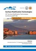 Cover: Surface Modification Technologies - Trans Tech Publications Ltd