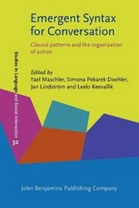 Enlarge image Cover: Emergent Syntax for Conversation - John Benjamins Publishing Co