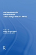 Cover: Anthropology Of Development And Change In East Africa - Routledge