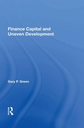 Cover: Finance Capital And Uneven Development - Routledge