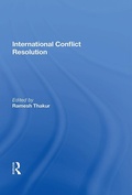 Cover: International Conflict Resolution - Routledge