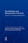Cover: Def-measuremnt Poverty-2 - Routledge