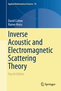 Cover: Inverse Acoustic and Electromagnetic Scattering Theory - Springer