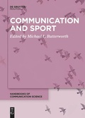 Cover: Communication and Sport - De Gruyter Mouton