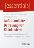 Cover: Au&szlig;erfamili&auml;re Betreuung von Kleinkindern - Springer
