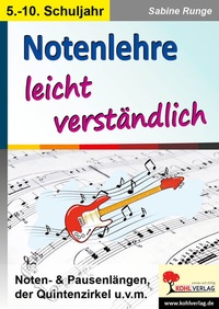 Abbildung von: Notenlehre leicht verständlich - KOHL VERLAG Der Verlag mit dem Baum