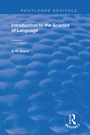 Cover: Introduction to the Science of Language - Routledge