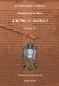 Cover: Studies in Judaism - Gorgias Press