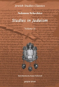 Enlarge image Cover: Studies in Judaism - Gorgias Press