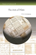 Cover: The Acts of Pilate - Gorgias Press