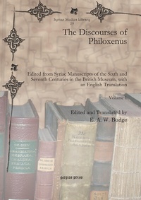 Abbildung von: The Discourses of Philoxenus - Gorgias Press