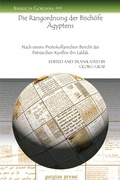 Cover: Die Rangordnung der Bisch&ouml;fe &Auml;gyptens - Gorgias Press