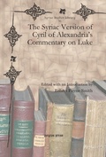 Cover: The Syriac Version of Cyril of Alexandria's Commentary on Luke - Gorgias Press