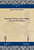 Cover: Population History of the Middle East and the Balkans - Gorgias Press