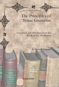 Cover: The Principles of Syriac Grammar - Gorgias Press