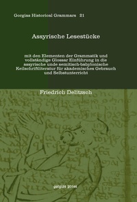 Abbildung von: Assyrische Lesestücke - Gorgias Press