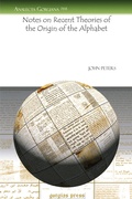 Cover: Notes on Recent Theories of the Origin of the Alphabet - Gorgias Press