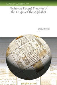 Abbildung von: Notes on Recent Theories of the Origin of the Alphabet - Gorgias Press