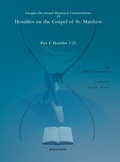Cover: Homilies on the Gospel of St. Matthew - Gorgias Press