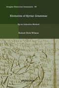 Cover: Elements of Syriac Grammar - Gorgias Press