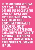 Cover: The Simple Idea that Opportunity Is Available to all Women Is a Lie - Martin Firrell Company Ltd