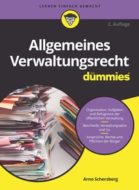 Abbildung von: Allgemeines Verwaltungsrecht für Dummies - Wiley-VCH