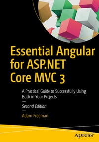 Enlarge image Cover: Essential Angular for ASP.NET Core MVC 3 - APress