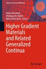Cover: Higher Gradient Materials and Related Generalized Continua - Springer