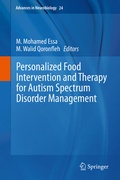 Cover: Personalized Food Intervention and Therapy for Autism Spectrum Disorder Management - Springer