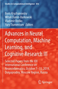 Abbildung von: Advances in Neural Computation, Machine Learning, and Cognitive Research III - Springer