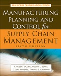 Cover: Manufacturing Planning and Control for Supply Chain Management - McGraw-Hill Education