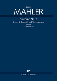 Abbildung von: Symphonie Nr. 2 (Klavierauszug) - Carus-Verlag