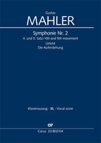 Abbildung von: Symphonie Nr. 2 (Klavierauszug XL) - Carus-Verlag