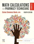 Cover: Math Calculations for Pharmacy Technicians - Saunders