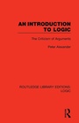 Cover: An Introduction to Logic - Routledge