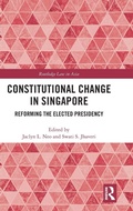 Cover: Constitutional Change in Singapore - Routledge