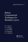 Cover: Robust Computational Techniques for Boundary Layers - Chapman & Hall/CRC