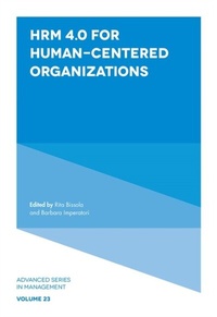Abbildung von: HRM 4.0 For Human-Centered Organizations - Emerald Publishing Limited
