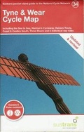 Cover: Tyne & Wear Cycle Map - Sustrans
