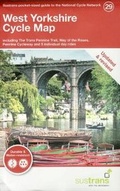 Cover: West Yorkshire Cycle Map - Sustrans