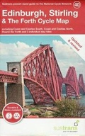 Cover: Edinburgh, Stirling & The Forth Cycle Map - Sustrans