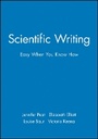 Cover: Scientific Writing - Easy When You Know How - Wiley