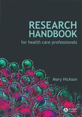 Cover: Research Handbook for Health Care Professionals - Wiley-Blackwell