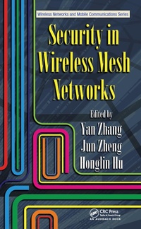 Enlarge image Cover: Security in Wireless Mesh Networks - Auerbach
