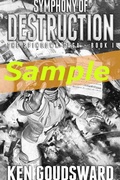 Cover: SAMPLE Chapter - Symphony of Destruction (The Spindown Saga, #1) - The Spindown Saga